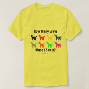 Luister naar je hond - een MisterP-Shirt T-shirt