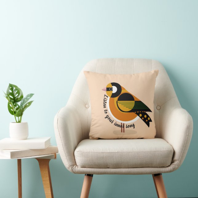 Luister naar je innerlijke Sierkussen van Song Bir (Stoel)