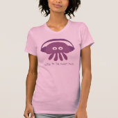 Luister naar lila muziek Jellyfish T-shirt (Voorkant)