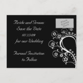 Luister naar Mijn Hart Save The Date Briefkaarten (Achterkant)