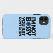 Luister naar Miss Bossy Case-Mate iPhone Case (Achterkant (horizontaal))