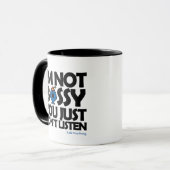 Luister naar Miss Bossy Mok (Voorkant links)