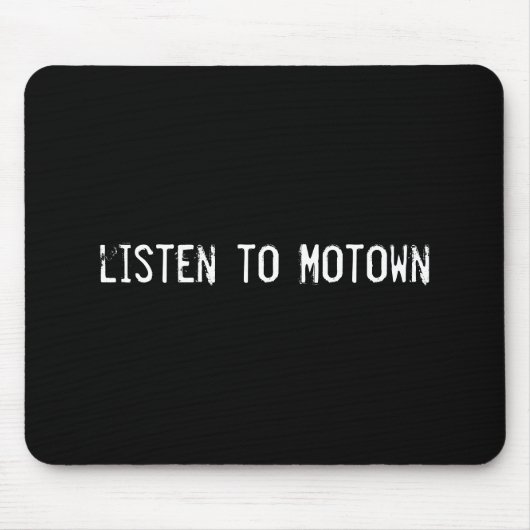 Luister naar Motown Muismat (Voorkant)