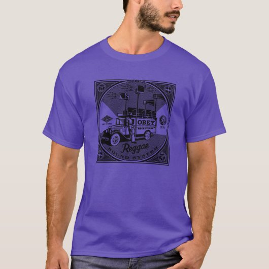 Luister naar Rocksteady Reggae Sound System boy T-shirt (Voorkant)