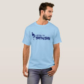 Luister naar Sensei (Navy/Blue) T-shirt (Voorkant volledig)
