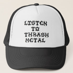 Luister naar THRASH METAL EN DRAAG PETTEN! Trucker Pet