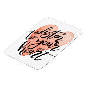 Luister naar uw hart Flexibel magneet (Linkerzijde)