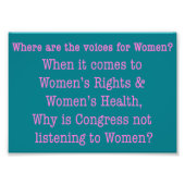 Luister naar vrouwen (2017) foto afdruk (Voorkant)