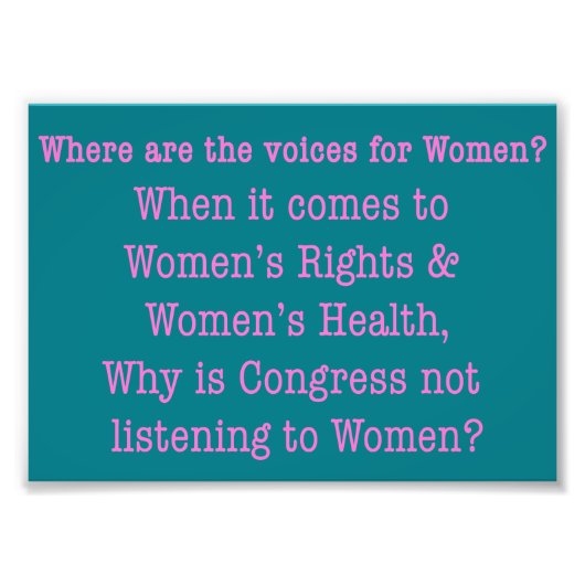 Luister naar vrouwen (2017) foto afdruk (Voorkant)