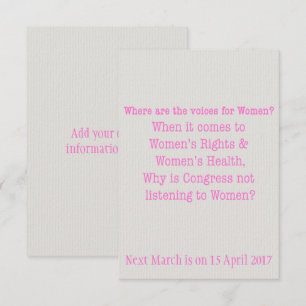 Luister naar vrouwen (2017) kaart