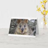 *LUISTER NAAR WAT IK ZEG/HEB DE BESTE VERJAARDAG O KAART (Gele Bloem)