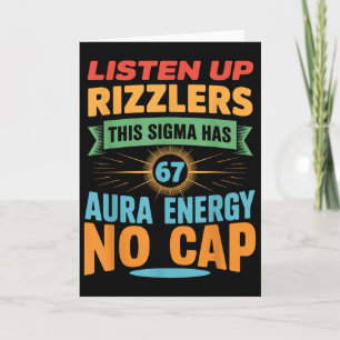 Luister Op Rizzlers Deze Sigma Heeft 67 Aura Energ Kaart
