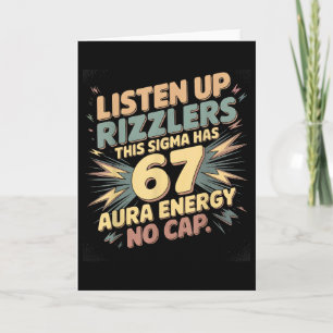 Luister Op Rizzlers Deze Sigma Heeft 67 Aura Energ Kaart