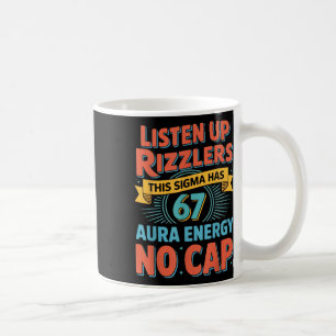 Luister Op Rizzlers Deze Sigma Heeft 67 Aura Energ Koffiemok