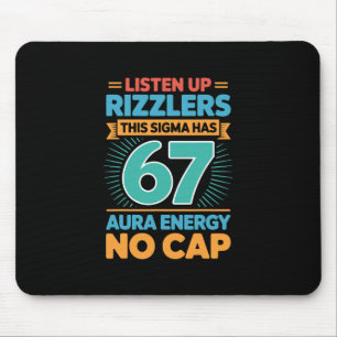 Luister Op Rizzlers Deze Sigma Heeft 67 Aura Energ Muismat