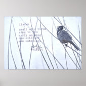 "Luister" Poster (Voorkant)