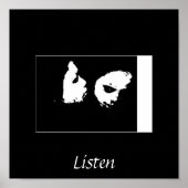 Luister Poster (Voorkant)