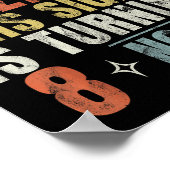 Luister Rizzlers Deze Sigma Wordt 8 Geboortedag Poster (Hoek)