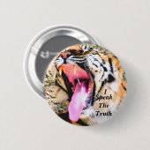 Luister. Ronde Button 5,7 Cm (Voorkant /achterkant)