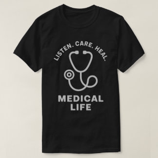 Luister Verzorg Genees Tee T-shirt