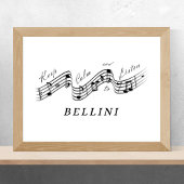 Luister Vincenzo Bellini Klassieke muziek Componis Poster