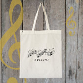 Luister Vincenzo Bellini Klassieke muziek Componis Tote Bag