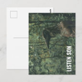 Luister zoon Forest Birdman Briefkaart (Voorkant / Achterkant)