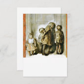 Luisteren bij de dadertijd kaart (Voorkant / Achterkant)