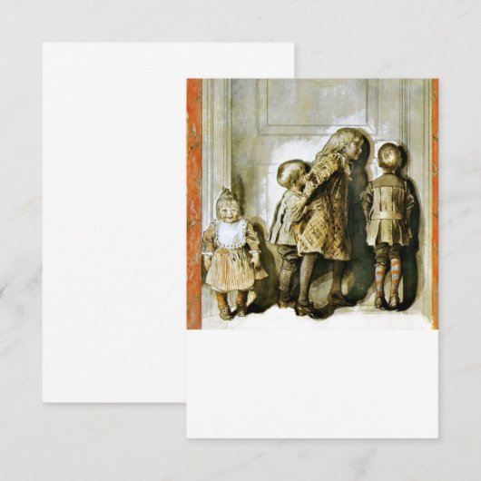 Luisteren bij de dadertijd kaart (Voorkant / Achterkant)