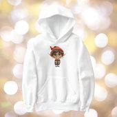 Luisteren Meisje Kerst Elf Boy's Hoodie