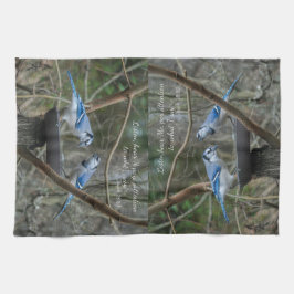 Luisteren naar Blue Jays met vers van Jesaja Theedoek