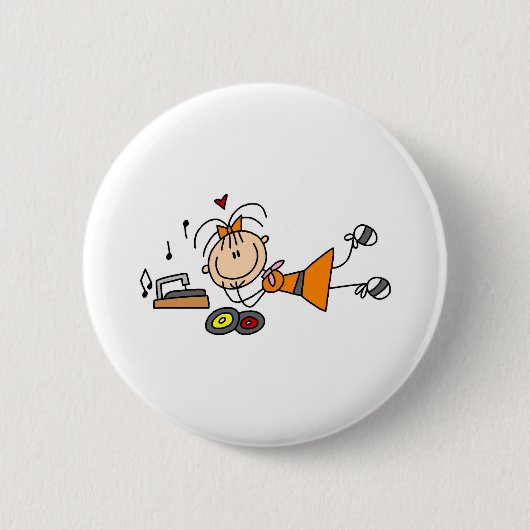 Luisteren naar de Button Record Player (Voorkant)