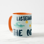 Luisteren naar de oceaan, Dag van de Aarde, Zeeen Mok (Voorkant links)