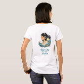 Luisteren Naar De Oceaan T-shirt (Achterkant volledig)