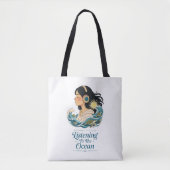 Luisteren Naar De Oceaan Tote Bag (Voorkant)