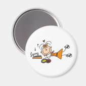 Luisteren naar de platenspeler magneet (Voorkant / Achterkant)