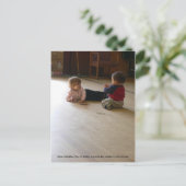 Luisteren naar de talk van het Kind... Briefkaart (Staand voorkant)