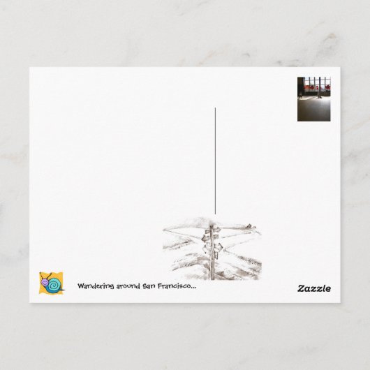 Luisteren naar de talk van het Kind... Briefkaart (Achterkant)