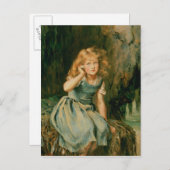 Luisteren naar de Zee Briefkaart (Voorkant / Achterkant)