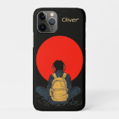Luisteren naar de Zonsondergang Case-Mate iPhone Case (Achterkant)