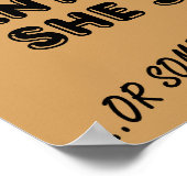 Luisteren naar mijn Poster voor kinderschoenen voo (Hoek)