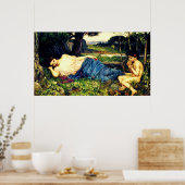 Luisteren naar zijn snoepjes (1911)~ Fine Art Poster (Keuken)