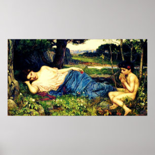 Luisteren naar zijn snoepjes (1911)~ Fine Art Poster