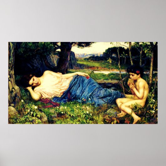 Luisteren naar zijn snoepjes (1911)~ Fine Art Poster (Voorkant)