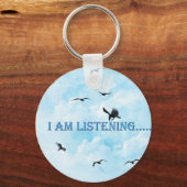 luisteren sleutelhanger (Voorkant)