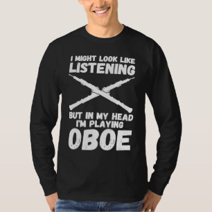 luisterend maar in mijn hoofd speel ik hobo hobo's t-shirt
