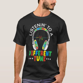 Luisterend Naar Een Andere Toon Autistisch Autisme T-shirt