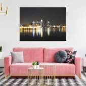 Luisville skyline canvas afdruk (Insitu (Woonkamer))