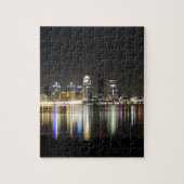 Luisville skyline 's nachts legpuzzel (Verticaal)