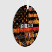 Luitenant-brandweerschip Ornament (voorkant)